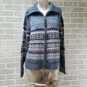 Tiara International Zip Up Sweater